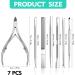 TAMUNI 7 Pcs Cuticle Remover Kit Comprehensive Manicure & Pedicure Tools Set - Cuticle Remover Cutter Nipper and Triangle Cuticle Nail Repair Durable Dead Skin Clipper Manicure Pedicure Tools - Buy Online on GoSupps.com