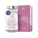 High Strength Women Probiolac with 4 Different Bacteria strains - 45 Billion CFU per Daily dose - with Lactobacillus Acidophilus Inulin and L Glutamine - GMO Gluten and Lactose Free - 60 Capsules