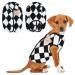Small Dog Jumper Warm Fleece Dog Jumper for Small Dogs Winter Fleece Jumper Vest Sweaters for Pet Fall Winter Clothes for Chihuahua Welsh Corgi Yorkshire Terrier (L Black) L Black