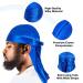 YosaiHom 7Pcs Silky Designer Durags Pack for Men and Women - 360 Waves Satin Durag with Long Tail and Straps in Various Colors - Buy Online on GoSupps.com
