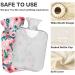 NAANLE 2L Hot Water Bottle with Cover Peon Pear Rose Flowers | Back Pain Relief & Cold Therapy Hand & Foot Warmer - Buy Online on GoSupps.com