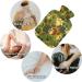 Naanle Camouflage Cat's Paw Heat Bottle 1L with Cover | Hot Water Bottle for Bed & Pain Relief | Heat & Cold Therapy - Buy Online on GoSupps.com