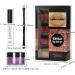 MAEPEOR Glitter Lip Kit - Diamond Metallic Shimmer Lip Powder Set with Primer and Brush - Pink Red - Lips Nails Art - Buy Online on GoSupps.com