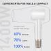 TANSHINE Hair Dryer Negative Ion High Speed Blow Dryer 110 000 RPM High-Speed Hair Dryer for Fast Drying 1400W Low Noise Brushless Motor Hairdryer with 360 Rotating Magnetic Nozzle for Travel White - Buy Online on GoSupps.com