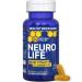 NeuroLife Longevity Supplement - 500mg Taurine & 400mg Berberine Supplement - Clinically Tested MitoPrime L-Ergothioneine - Brain Support for Cognitive Vitality - 60 Berberine Capsules 60 Count (Pack of 1)