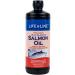 Life Line Pet Nutrition Wild Alaskan Salmon Oil Omega-3 Supplement for Skin & Coat  Supports Brain, Eye & Heart Health in Dogs & Cats 32 oz
