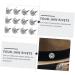 COHEALI 100 Pcs Four Claw Drill Nail Diamond Studs Punk Studs for Clothing Four-jaw Rivets Crystal Bags Silverx2pcs 0.6X0.6CMx2pcs - Buy Online on GoSupps.com
