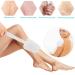Mczxon Bath Body Back Shower Brush | Curved Long Handle for Exfoliating Skin | Improve Blood Circulation | Back Scrubber for Wet or Dry Brushing | Transparent Handle | Men & Women - Buy Online on GoSupps.com