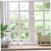 Zerodeko Glass Jar 3pcs Wishing Bottle Glass Wooden Accessories Bed Room Decor Transparent 3.8X2.cm - Buy Online on GoSupps.com