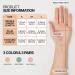 MAMISON 3 Pairs Colorful Reusable Waterproof Dishwashing Gloves - Non-Slip Kitchen Cleaning Gloves for Household Use (Medium - Buy Online on GoSupps.com