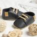 Sonsage Infant Baby Oxford Shoes | Anti-Slip Leather Sneakers for Boys & Girls 6-12 Months - Black - Buy Online on GoSupps.com