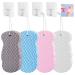 Topjowga peeling swam to shower 4PCs Super Soft Exfoliating Bath Sponge super soft peeling bath sponge with 4 hooks shower sponge for adults and children protection of skin health