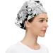 MUKJHOI Adjustable Working Caps Tie Back Cover Hair Bouffant Hats Sweatband - 35 Flowers (4) | One Size Fit All - Buy Online on GoSupps.com