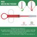 DSLSQD 2 Pieces Cat Pill Shooter Pill Popper for Cats Pet Pill Shooter Cat Pill Popper Pet Pill Dispenser for Cats Dogs Small Animals Feeding Pills Water and Milk (Green+Red) - Buy Online on GoSupps.com