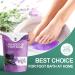 Epsom Salt Lavender 7oz for Pain Relief, Toxin Removal, Softening Calluses | Bath Salts for Women, Relaxing Foot Soak - Buy Online on GoSupps.com