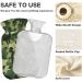 NAANLE CAMO Dinosaur Hot Water Bottle - 1L Heat & Cold Therapy for Pain Relief | Transparent & Motivated Design - Buy Online on GoSupps.com