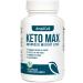 Keto Diet Pills - Utilize Fat for Fuel with Ketosis - Keto Burn - Boost Energy & Metabolism - Keto BHB Exogenous Ketones - Keto Pills - Manage Cravings for Women & Men - Keto Max Supplement 60Ct 60 Count (Pack of 1)