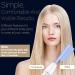 UUPAS 6 in 1 Portable High Frequency Facial Wand with 6 Blue Glass Tubes - Facial Skin Machine for Face, Eyes, and Body - Buy Online on GoSupps.com