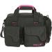 Allen Company Dolores Women's Compact Shooting Range Bag - Gun Storage Pouches for Handguns, Shooting Glasses, Gloves, Ear Protection, and Other Accessories - Black/Pink - 13" x 4.5"