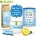 Shop MADENA Basen Citrate Pur: Alkaline Bath Salt for Skin Care & Fasting Relief | International Shipping Available - Buy Online on GoSupps.com