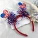 4th of July Heart Headband - Patriotic Hair Accessories for Women - Buy Online on GoSupps.com
