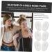 40 Pairs Silicone Eyeglass Nose Pads - Clear Glasses Nose Guards & Cushions for Comfort | International Shipping - Buy Online on GoSupps.com