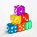 GWHOLE 40-Piece 6-Sided Game Dice Set - 8 Translucent Colors for Board Games and Math Teaching - Buy Online on GoSupps.com