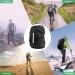GUKOY Waterproof Backpack Rain Cover with Reflective Strap (18-70L) 2 Adjustable Anti Slip Cross Buckle Strap Rainproof Snowproof Dustproof Anti-Frost Covers XL (for 56-70L backpack) - Buy Online on GoSupps.com