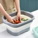 GKYMYZ Collapsible Sink with Drain Plug Sink Basin 16.5"x12"x7" Collapsible wash Basin Portable Sink tub for Dishes Space-Saving Kitchen Storage Tray Dish tub Camping Kitchen - Buy Online on GoSupps.com