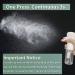 AMOMELA Continuous Spray Bottle 2Pack - 200ml/6.8oz Ultra Fine Mister for Hair Styling, Plants, Salon Misting, and Skin Care - Refillable Water Sprayer - Clear - Buy Online on GoSupps.com