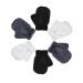 6 Pairs Kids Magic Stretch Mittens Toddler Thermal Mittens Winter Warm Baby Mittens Gloves for Boys Girls 5-10 Years Simple Color