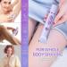 2in1 Electric Intimate Shaver for Women Bikini Trimmer Waterproof Wet and Dry Shaver for Body and Face Purple Lilac - Buy Online on GoSupps.com