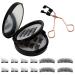 Magnetic Eyelashes with Applicator No Glue Needed 3D Magnetic False Lashes 2 Types Natural Look Fake Eyelash Set Reusable Waterproof Eyelashes Kit Dual Magnetic Lashes Easy to Wear without Eyeliner