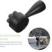 Brush Cleaner Tool Cleansing Brush Double-Head Face Brush Pore Deep Cleansing Face Brush Hand Tools Black 12.5X5X5CM - Buy Online on GoSupps.com