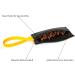 Copcopet Leather Dog Training Dummy Feed Bag - Robust Cognac (21cm x 7cm) - Ideal for International Shipping - Buy Online on GoSupps.com