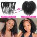 Urbeauty Kinky Curly Clip In Hair Extensions for Black Women - 10 Inch Human Hair 3c 4a Curly Extensions (Pack of 1) - Buy Online on GoSupps.com