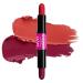 NYX Professional Makeup Rouge with hyaluronic acid moisturizing mixable texture vegan Wonder Stick Bright Amber + Fuschia 05 Bright Amber 'N' Fuschia 8 G (1 Pack)