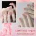 Jelly Nail Polish - Nude Pink Nail Varnish - Natural Pale Pink Quick Dry Nail Polish - Transparent Pink Crystal Sheer Polish - Long Lasting Air Dry No Need UV DIY Manicure Nail Art light Pink - Buy Online on GoSupps.com