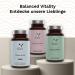 Collagen Complex 180 Capsules - Hyaluronic Acid Pomegranate Extract Magnesium & Vitamin C - Additive-Free - Made in Germany - 3-Month Supply - Balanced Vitality - Buy Online on GoSupps.com