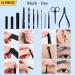 iSOUL 12Pcs Stainless Steel Nail Clippers Manicure Set - Professional Grooming Kit for Thick Nails, Cuticle Remover, Toe Nail Care - Male/Female Pedicure Tool - Buy Online on GoSupps.com