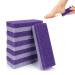 6 Pcs Pumice Stone for Feet Double Sided Foot Scrub Feet Hard Skin Callus Remover Scrubber Ideal for Smooth Heels Exfoliating Dead Skin Suitable for Home and Beauty Salons(Purple)