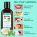 Coconut Pulling Oil - 120ml Mint Mouthwash | Natural Alcohol-Free Teeth Whitening & Gum Health | Includes Tongue Scraper - Buy Online on GoSupps.com
