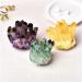 TRUSTTWO Natural Crystal Cluster Amethyst Specimen Mineral Ore Yellow Green Purple Quartz Reiki Healing Stone Raw Crystals Home Decor The New Clear Quartz 500-550g - Buy Online on GoSupps.com