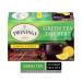 Twinings Green Tea and Lemon Individually Wrapped Tea Bags | Fresh & Uplifting | 20 Count (Pack of 6) Green Tea and Lemon 20 Count (Pack of 6)