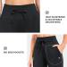 BALEAF Women's Fleece Lined Water Resistant High Waisted Joggers - Black - Buy Online on GoSupps.com