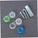 JECOMPRIS Contact Lens Case - 2pcs Double Lens Storage Box | Cute & Durable Lens Cases for International Shipping - Buy Online on GoSupps.com