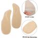 Buy NOLITOY 2 Pairs Orthotic Insoles | Comfort Gel Inserts for High Heels & Arch Support | Plantar Relief for Men & Women - Buy Online on GoSupps.com