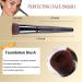 Energy Konkaver Foundation Brush - Liquid Primer Blush & Makeup Brush for Cream & Powder - Black - 24.34G - Buy Online on GoSupps.com