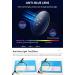 Magimodac Blue Light Filter Half Frame Reading Glasses - Rectangular 2.5 Diopter Visual Aid with PU Leather Case for Men & Women - Buy Online on GoSupps.com