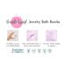 Bauble Bomb Midnight Sapphire Jewelry Surprise Bath Bomb Fizzies | X-Large 9 oz | Made in USA | Cruelty-Free | Ring Size 09 - Buy Online on GoSupps.com